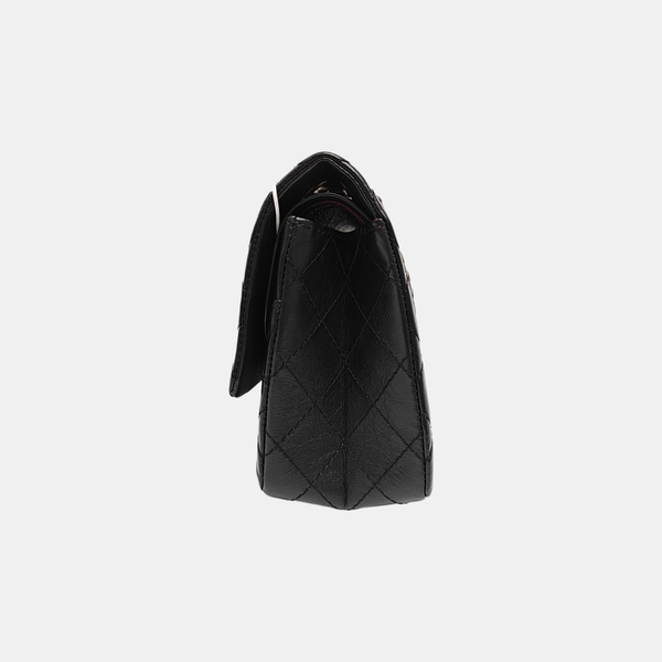 2.55 225 (small) Quilted Calfskin Black
