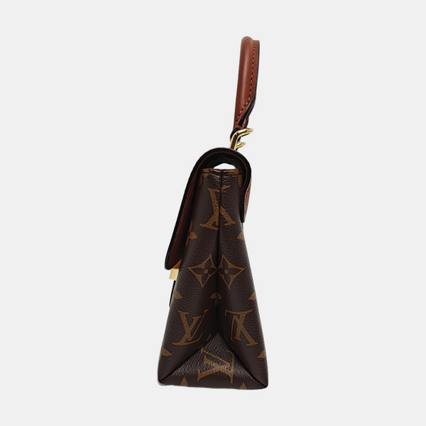 LOCKY BB Monogram Coated Canvas Brown