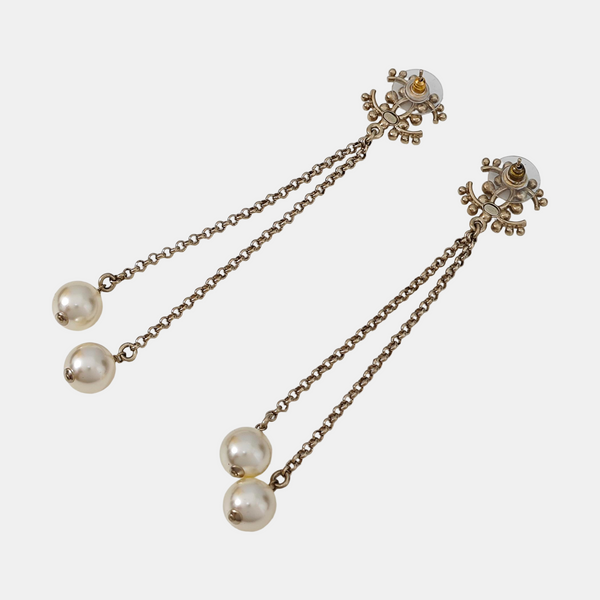 Metal Gold Stud Earrings