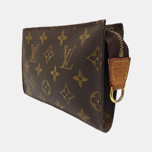 BUCKET Monogram Coated Canvas Brown