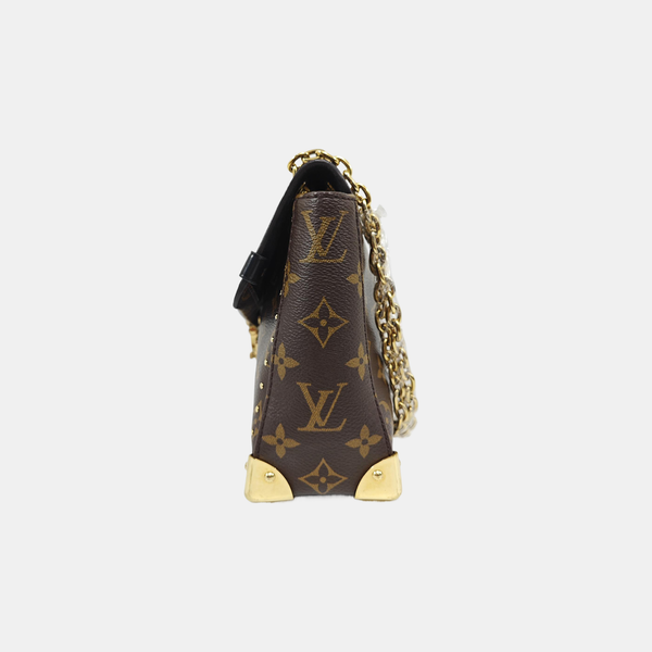 TRUNKIE Monogram Coated Canvas Brown