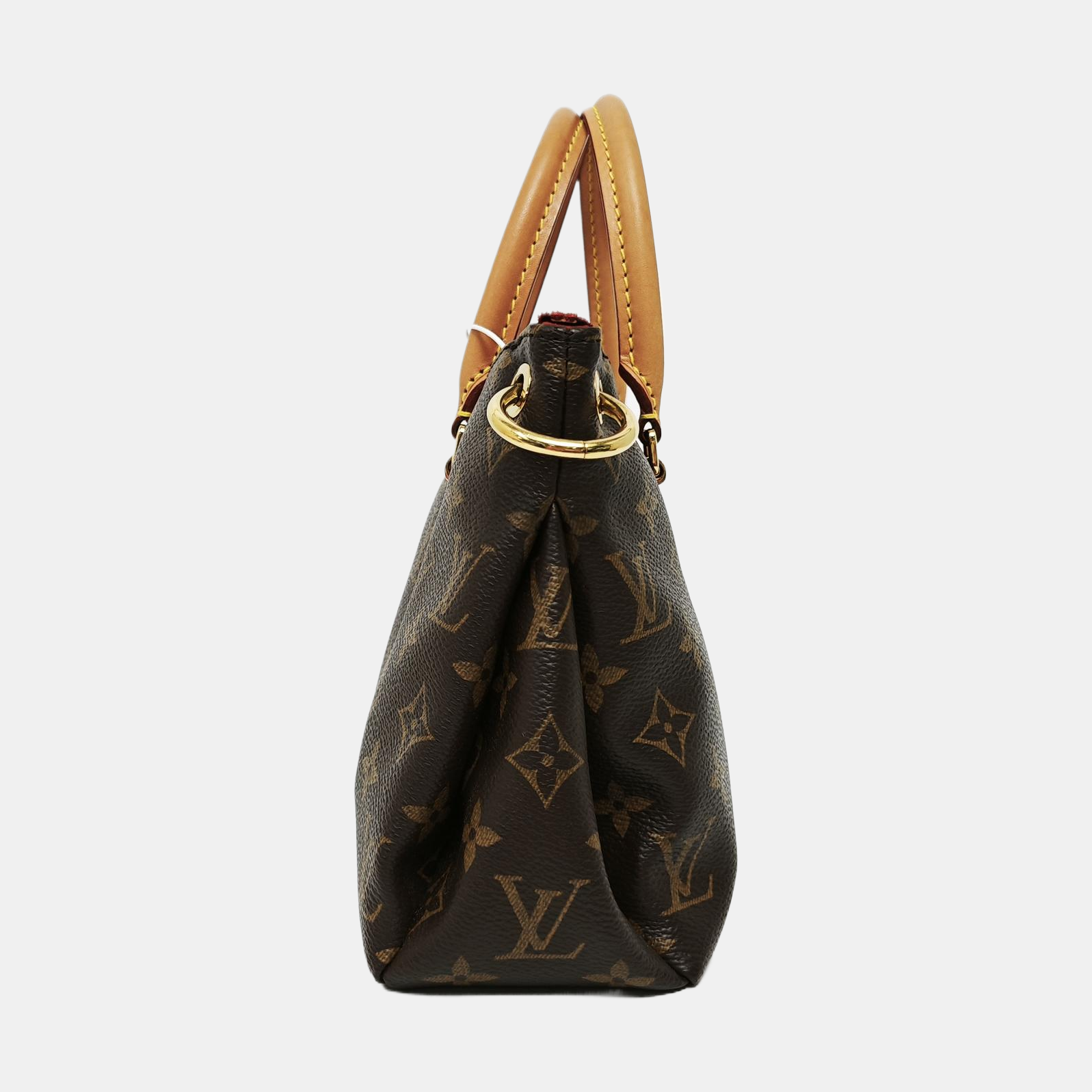 PALLAS BB Monogram Coated Canvas Brown