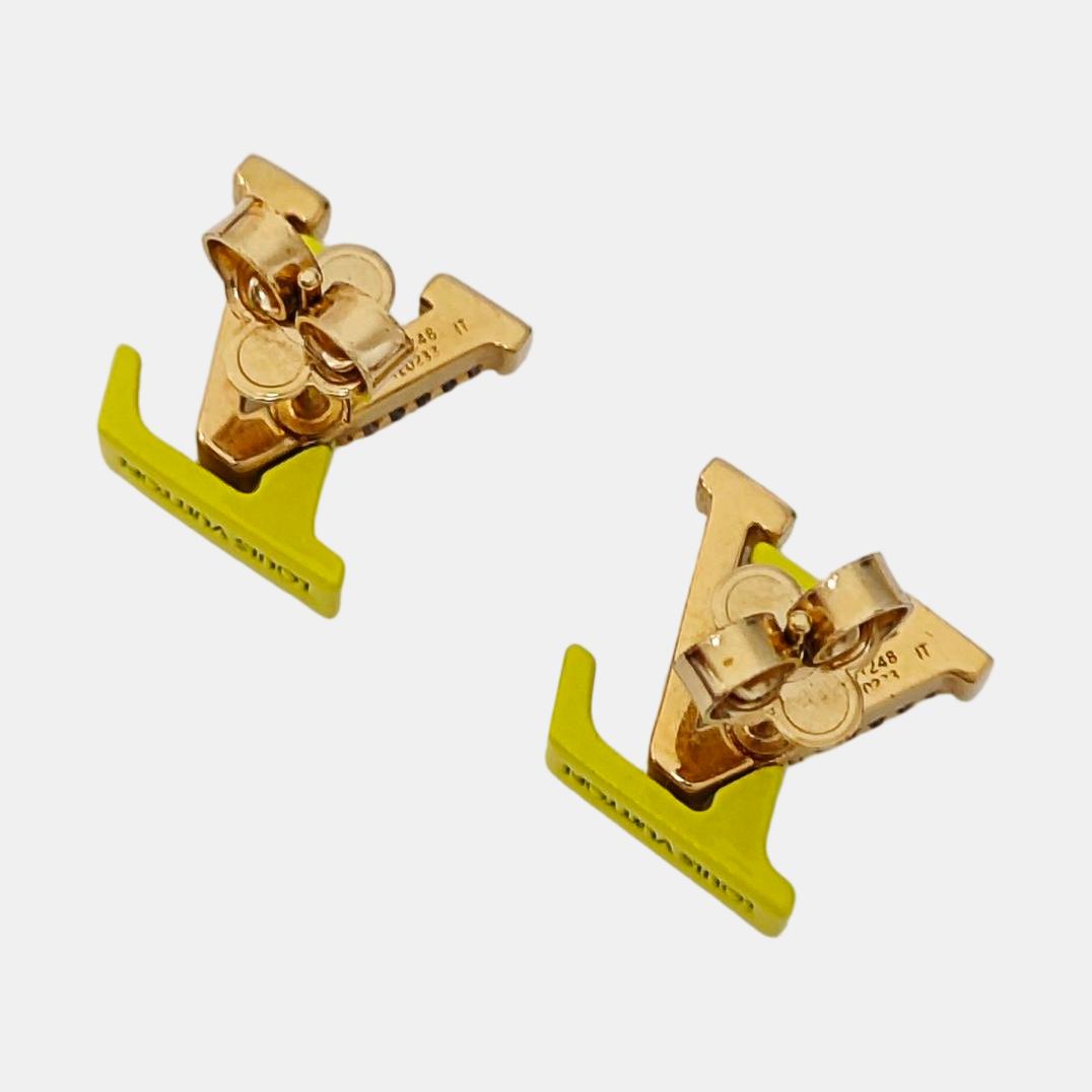 Metal Gold Stud Earrings