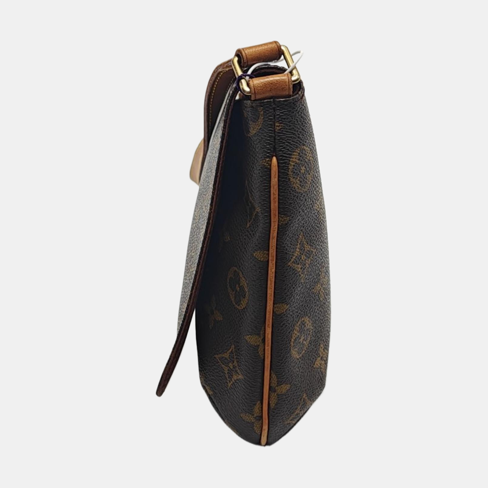 MUSETTE TANGO Monogram Coated Canvas Brown