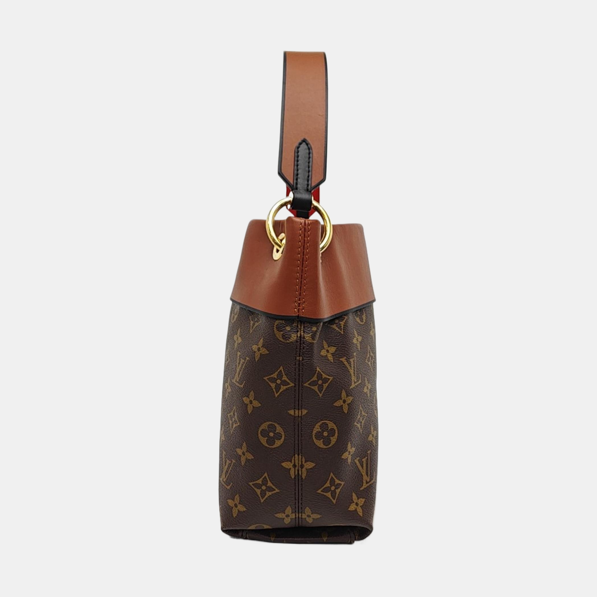 TUILERIES Monogram Coated Canvas Brown