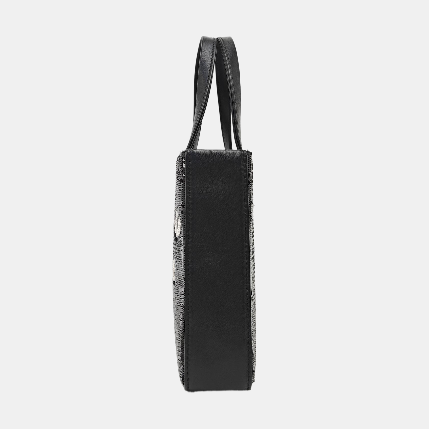 Sequins Tote Bag Black