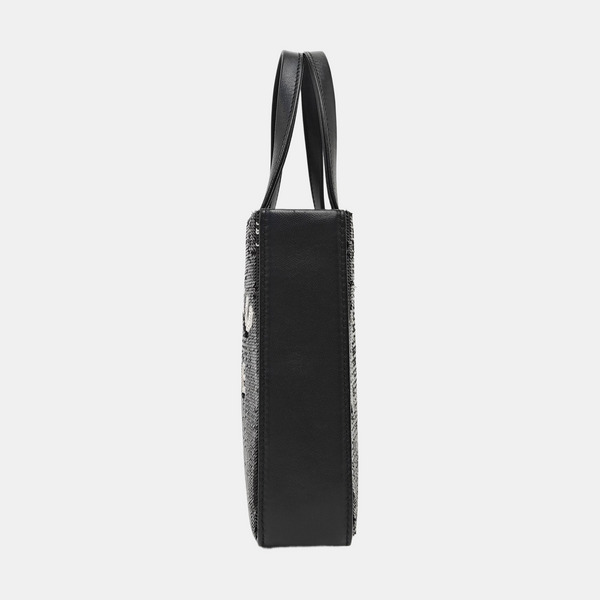 Sequins Tote Bag Black