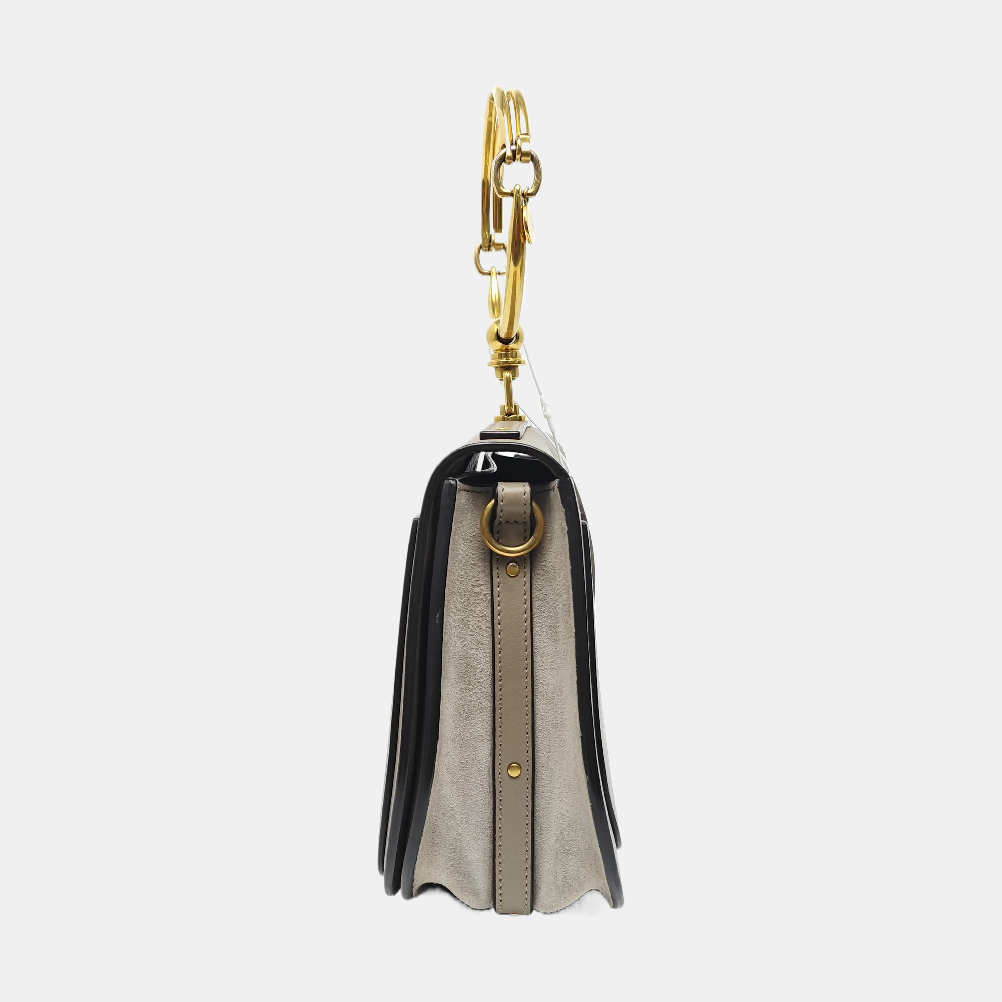 Nile Medium Calfskin Gray