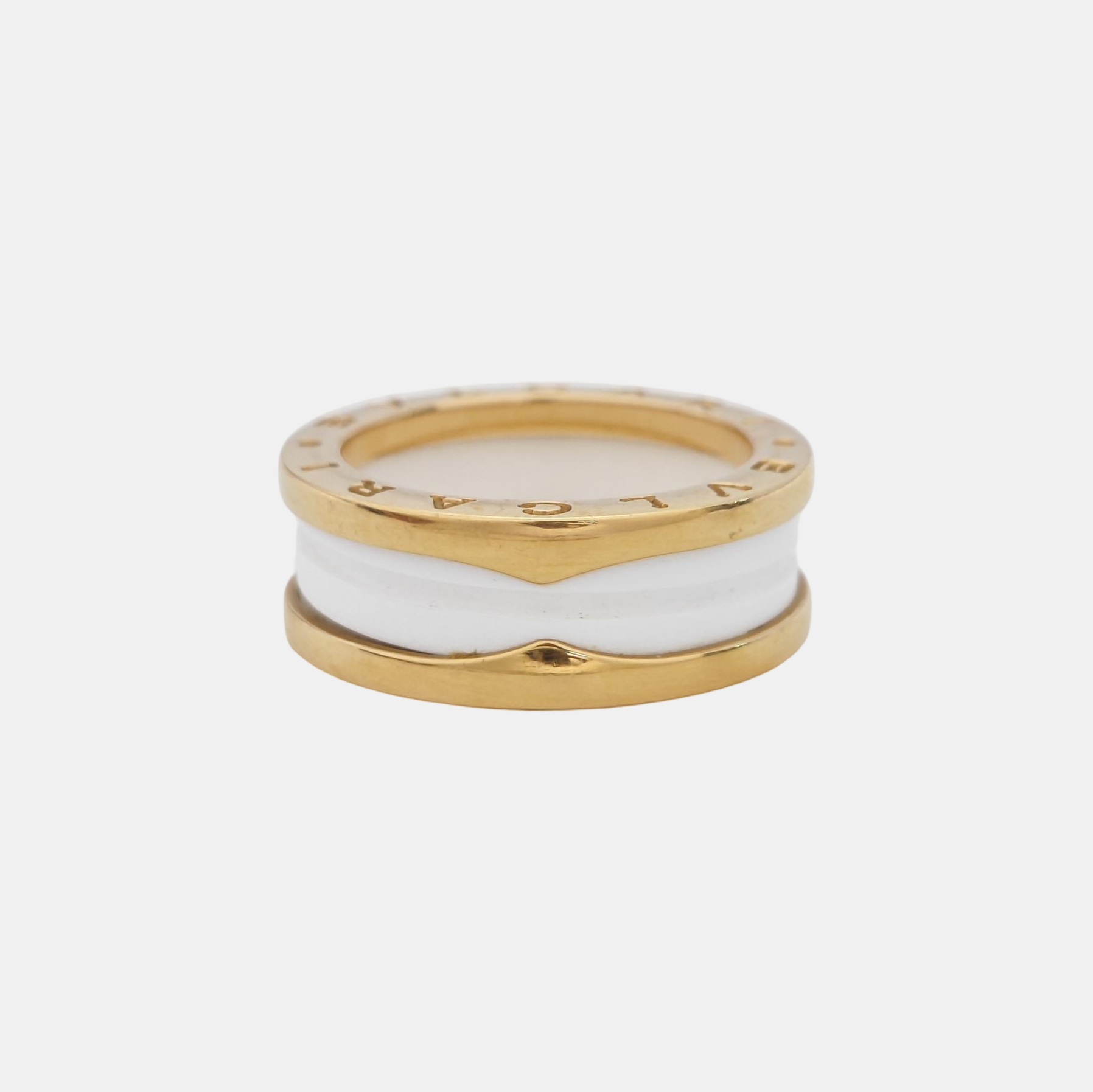 B.ZERO1 18k Rose Gold Ring EU 55