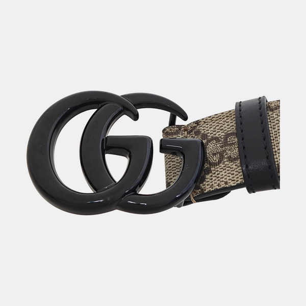 Brown Coated Canvas Belt