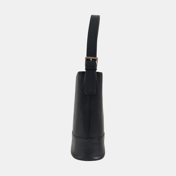 Calfskin Bucket Bag Black