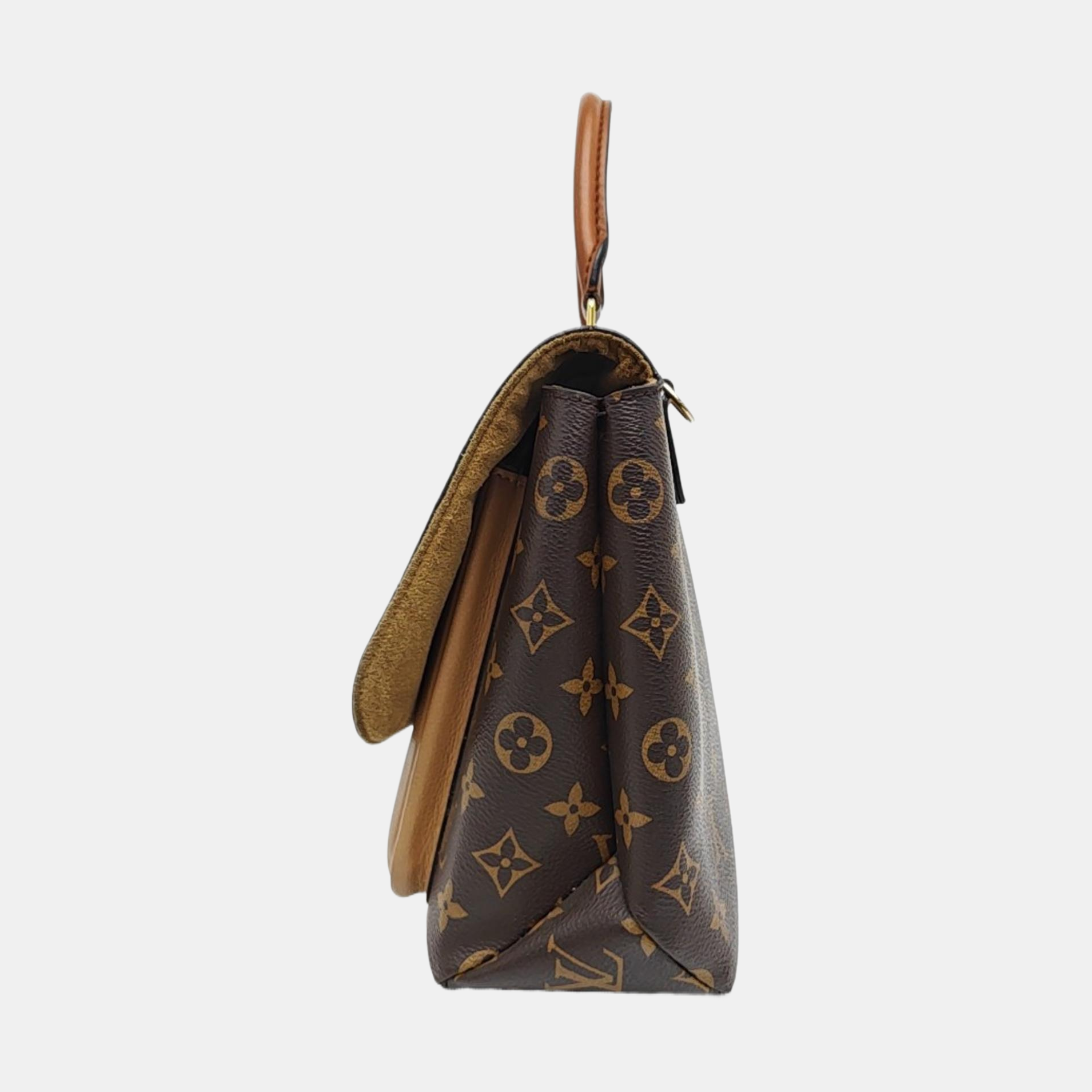 MARIGNAN Monogram Coated Canvas Brown