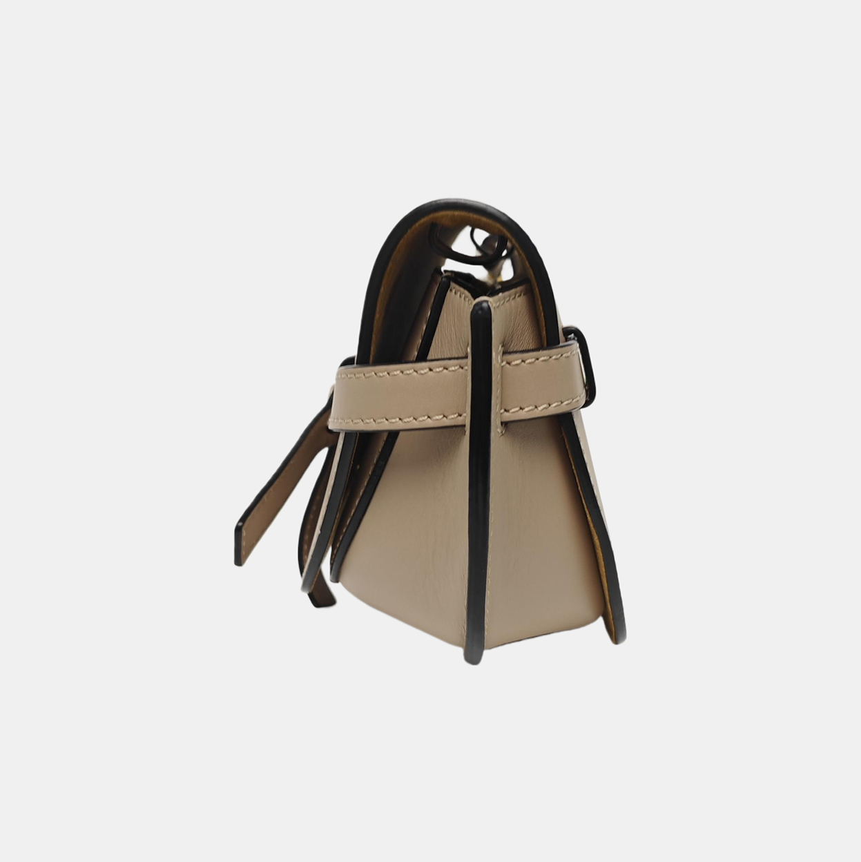 Gate Mini Calfskin Beige