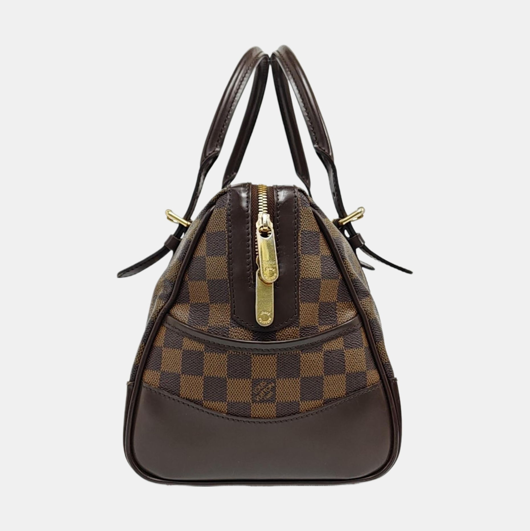 BERKELEY Damier Ebene Coated Canvas Brown