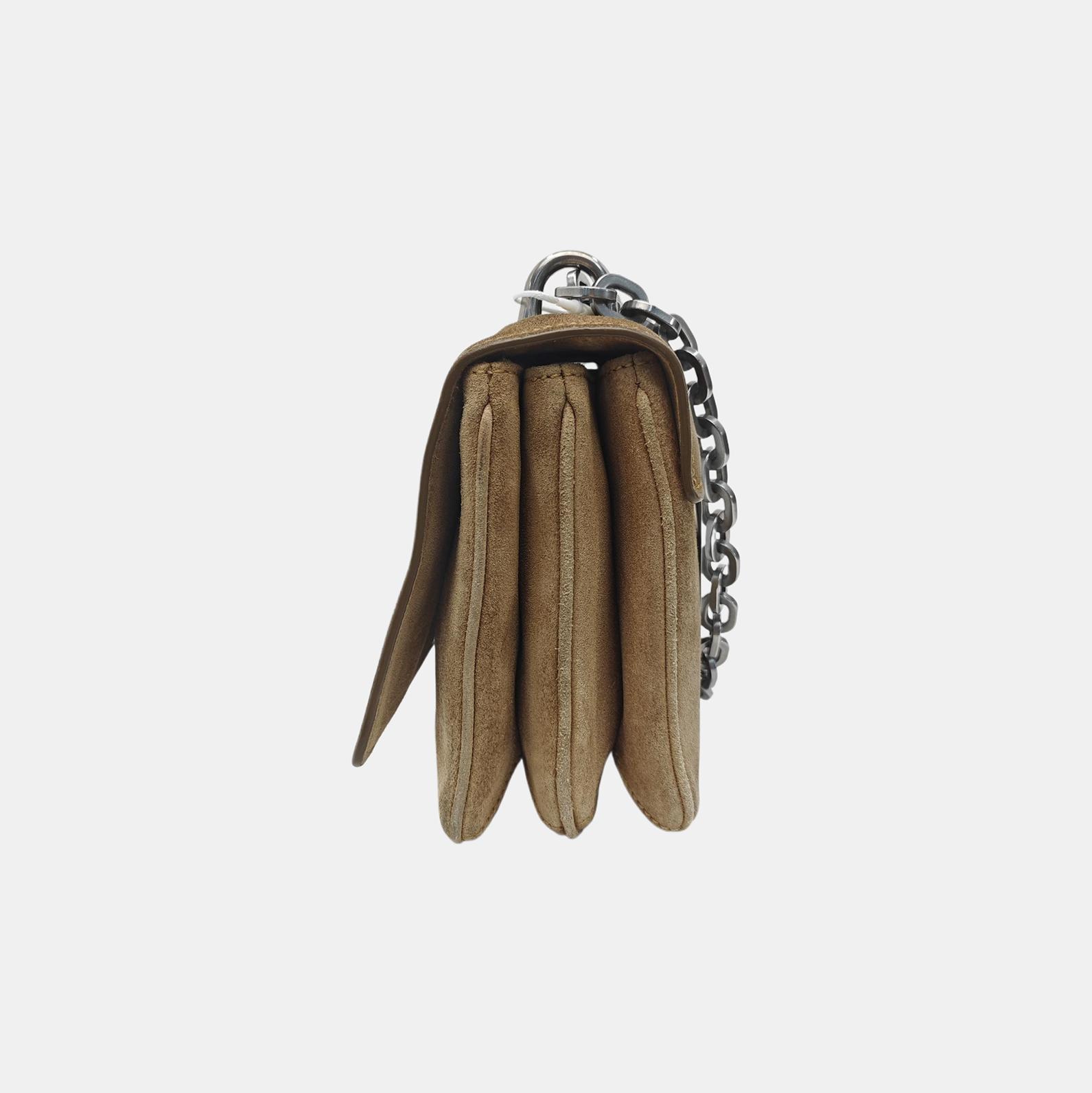 Suede Shoulder Bag Brown