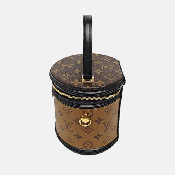 CANNES PM Monogram Coated Canvas Brown