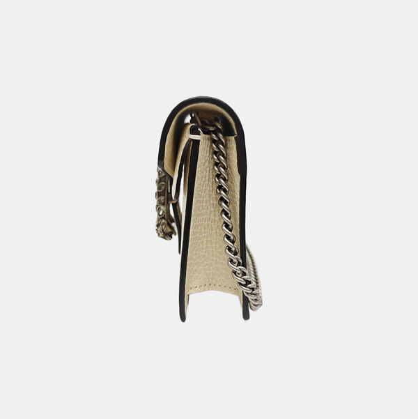 Dionysus Super Mini Calfskin Beige
