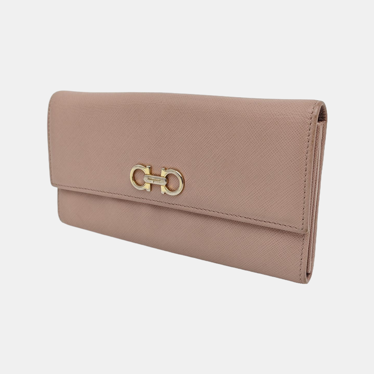 Calfskin Wallet Beige