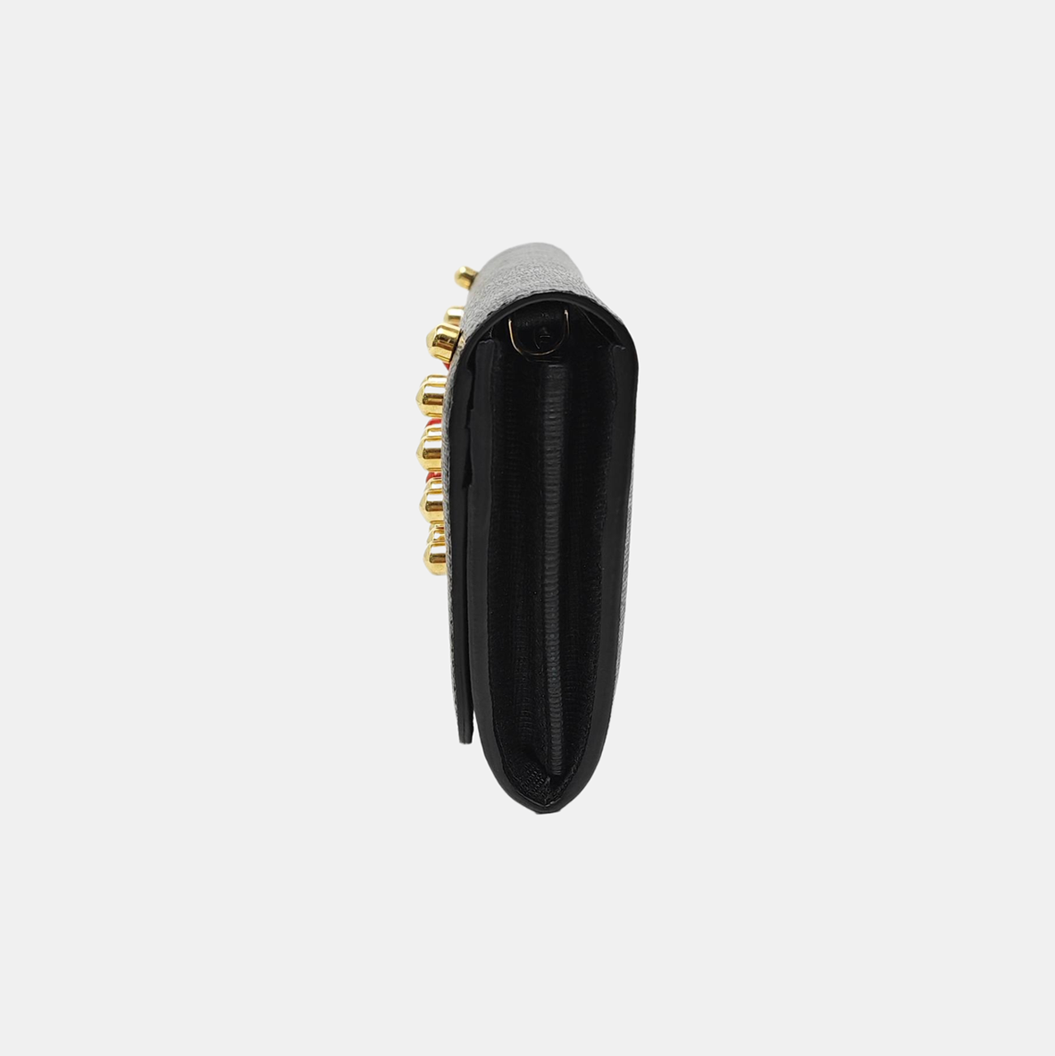 Calfskin Shoulder Bag Black
