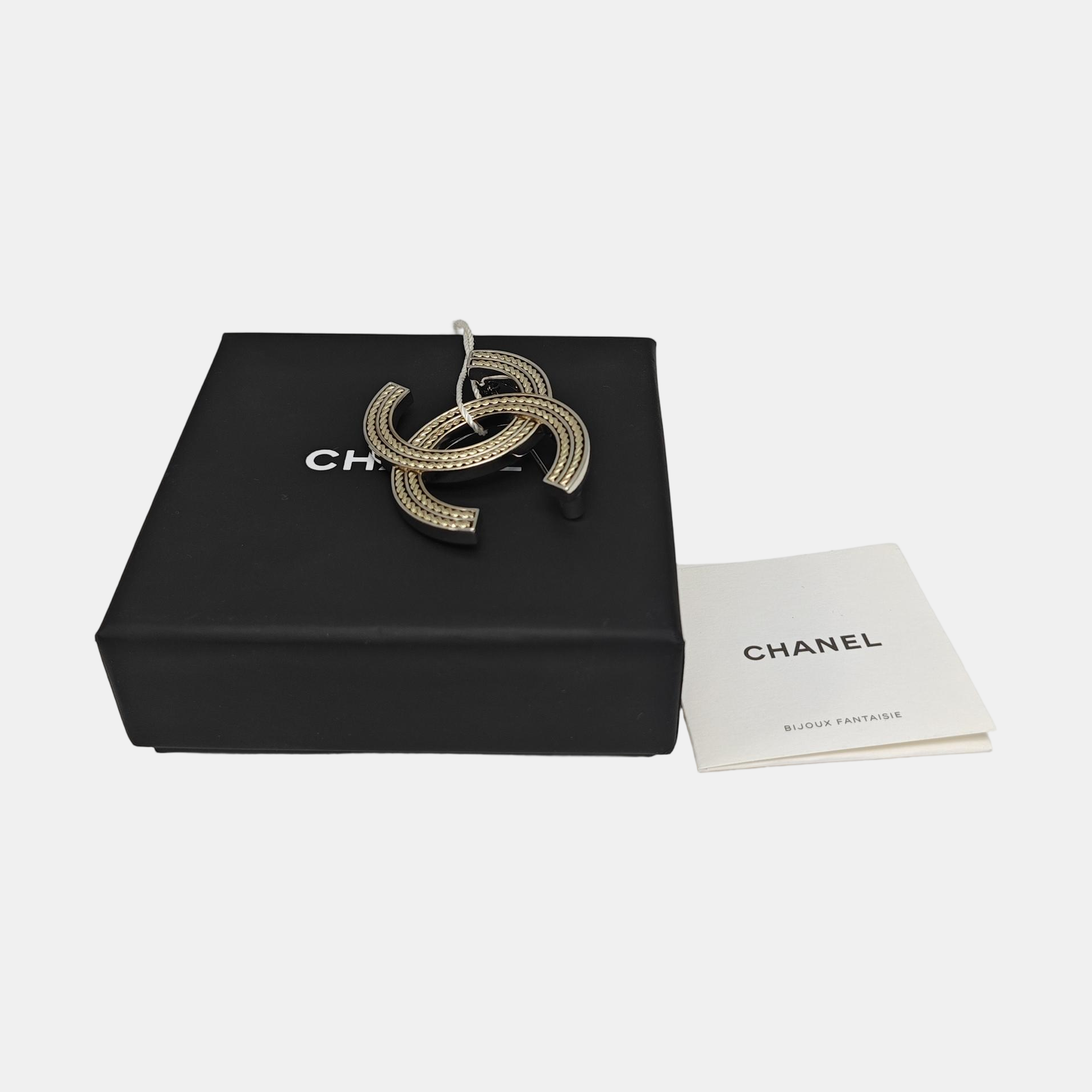 Metal Silver Brooch