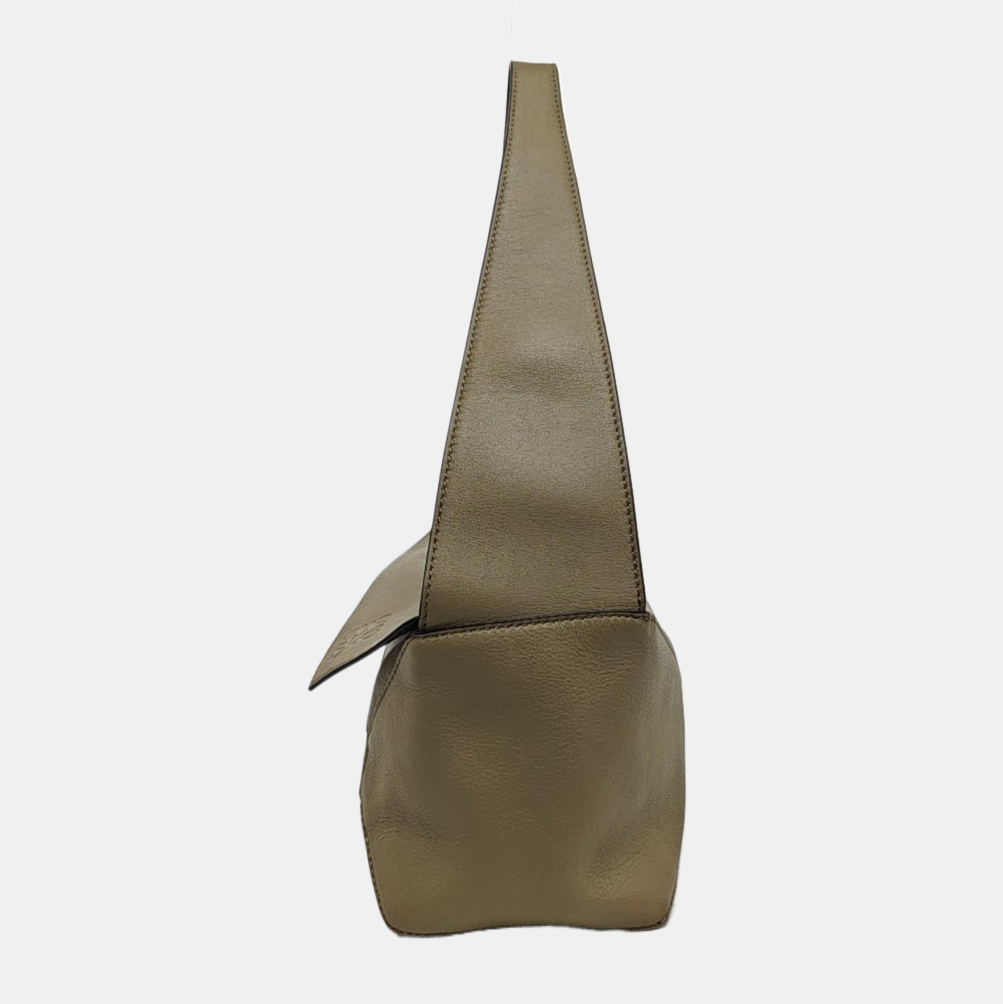 Puzzle Hobo Medium Calfskin Green