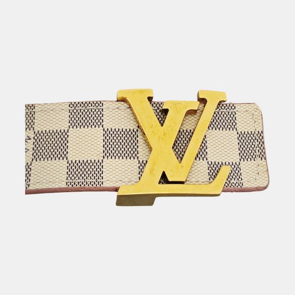 Leather Belt White