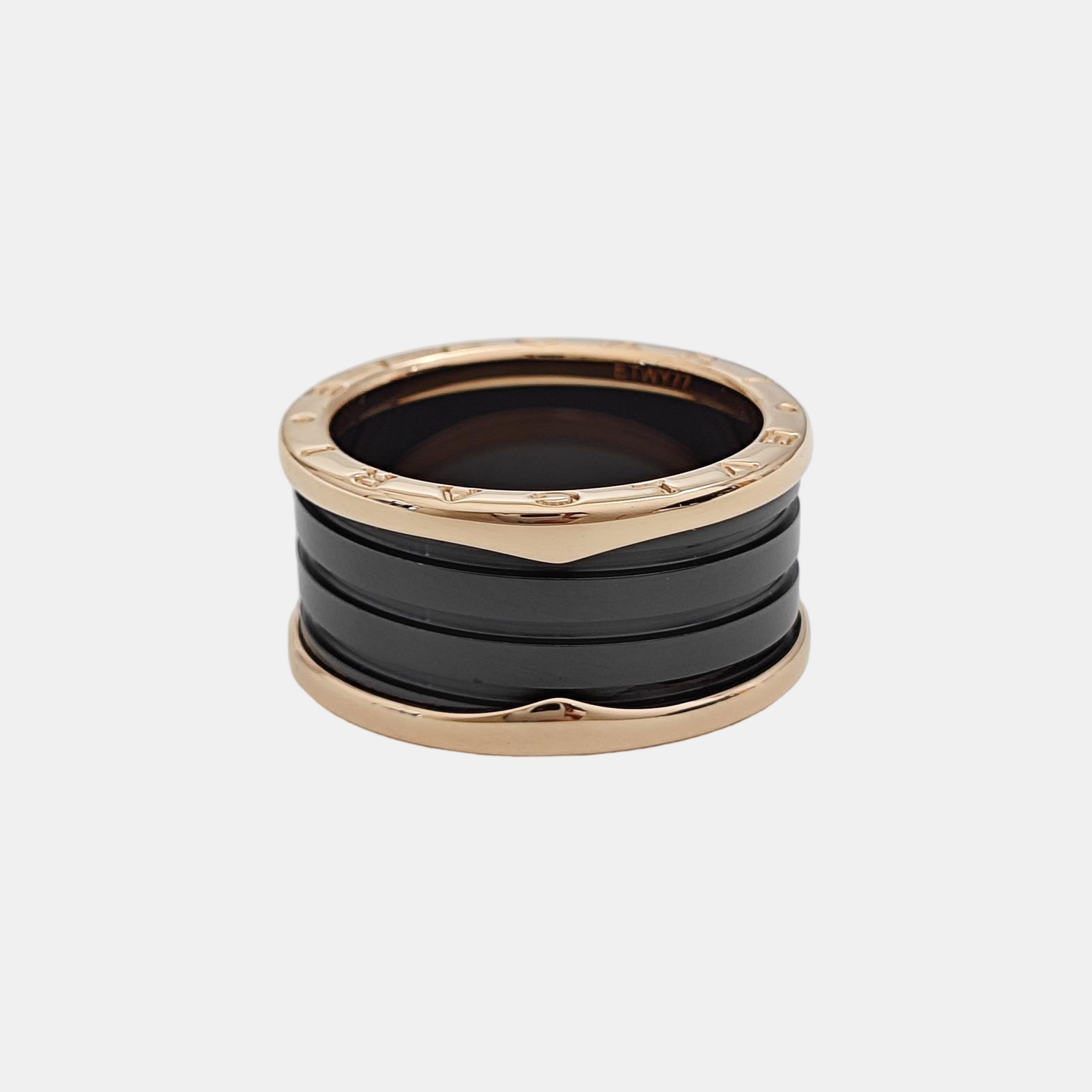 B.ZERO1 18k Rose Gold Ring EU 62
