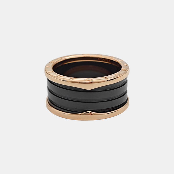 B.ZERO1 18k Rose Gold Ring EU 62