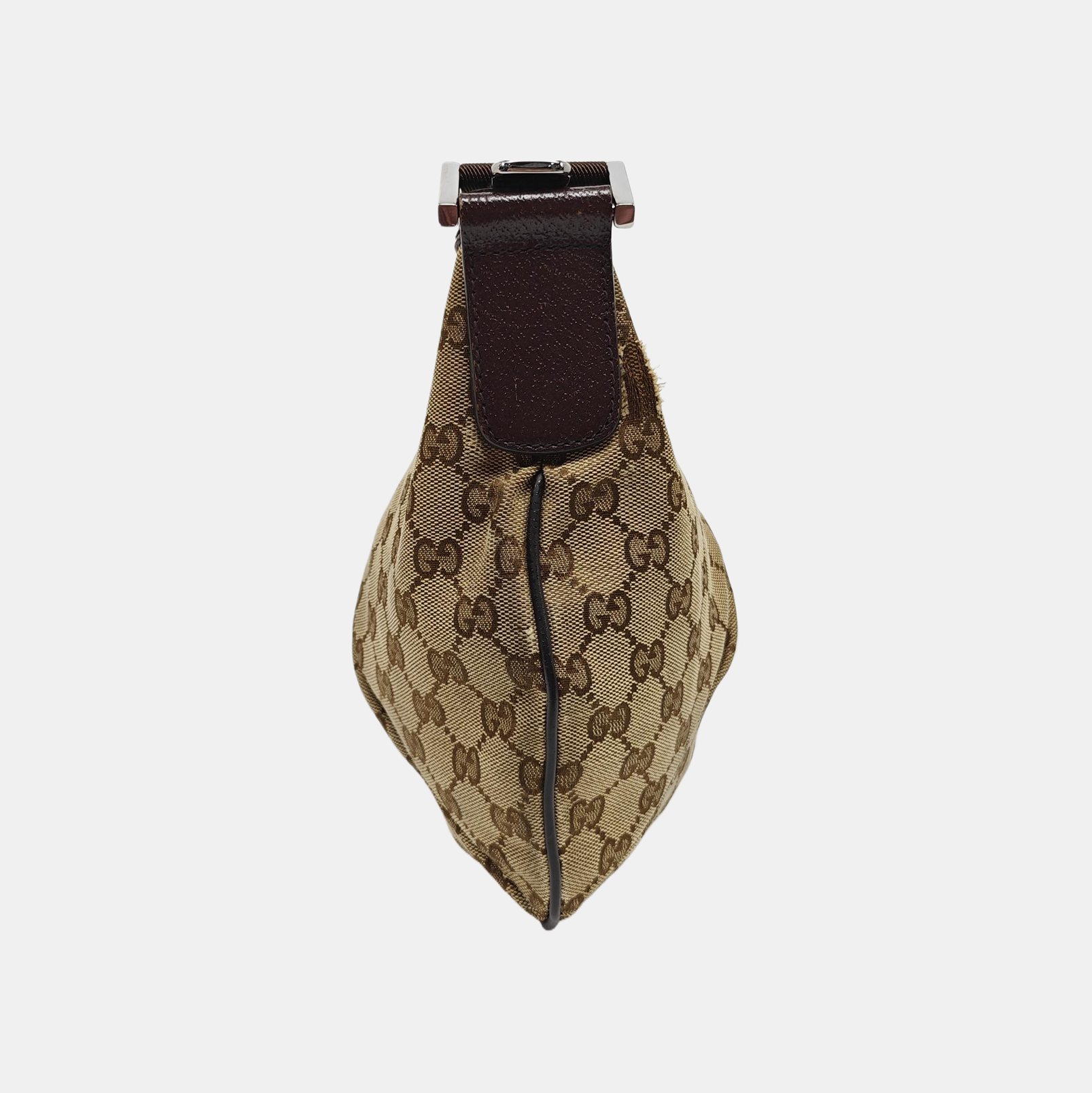 Monogram Canvas Shoulder Bag Beige