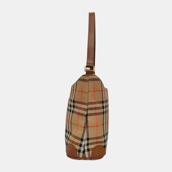 Canvas Shoulder Bag Beige