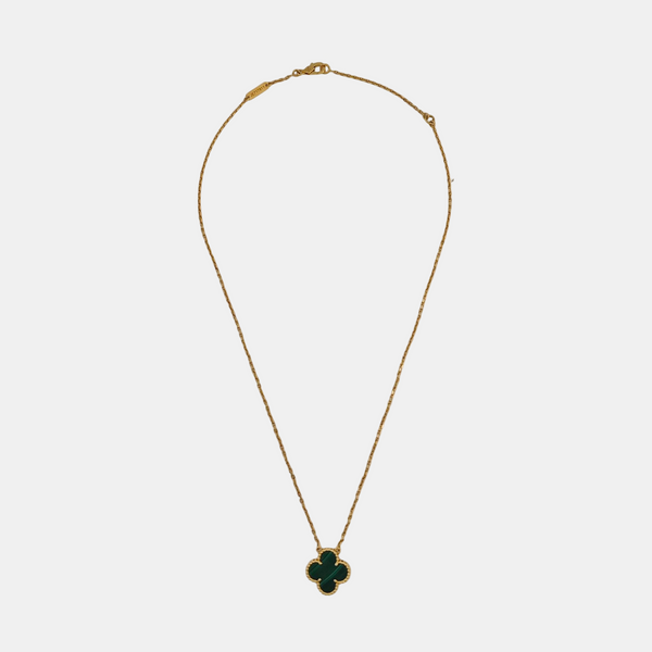 Vintage Alhambra 18k Gold Necklace