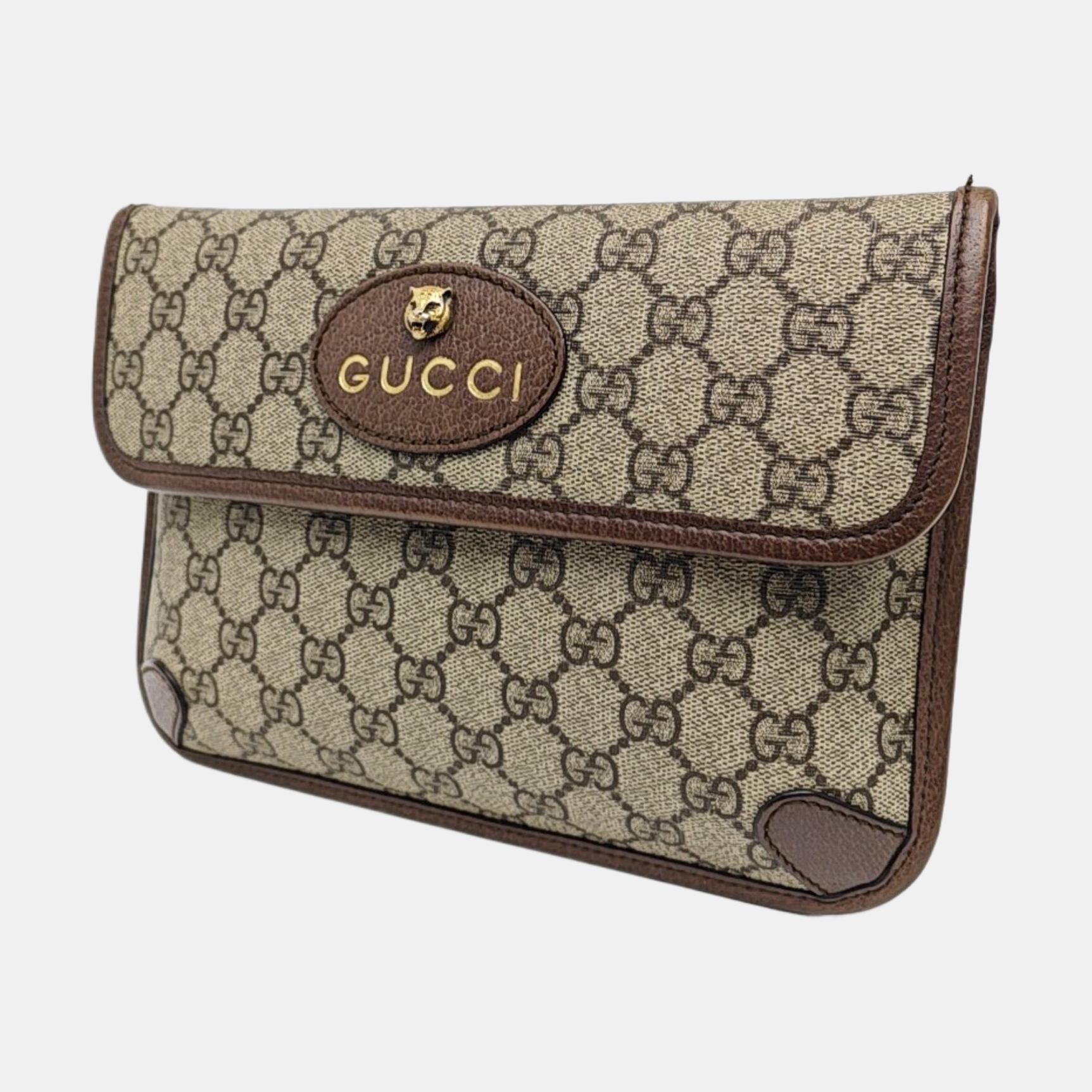 Neo Vintage Monogram Coated Canvas Beige