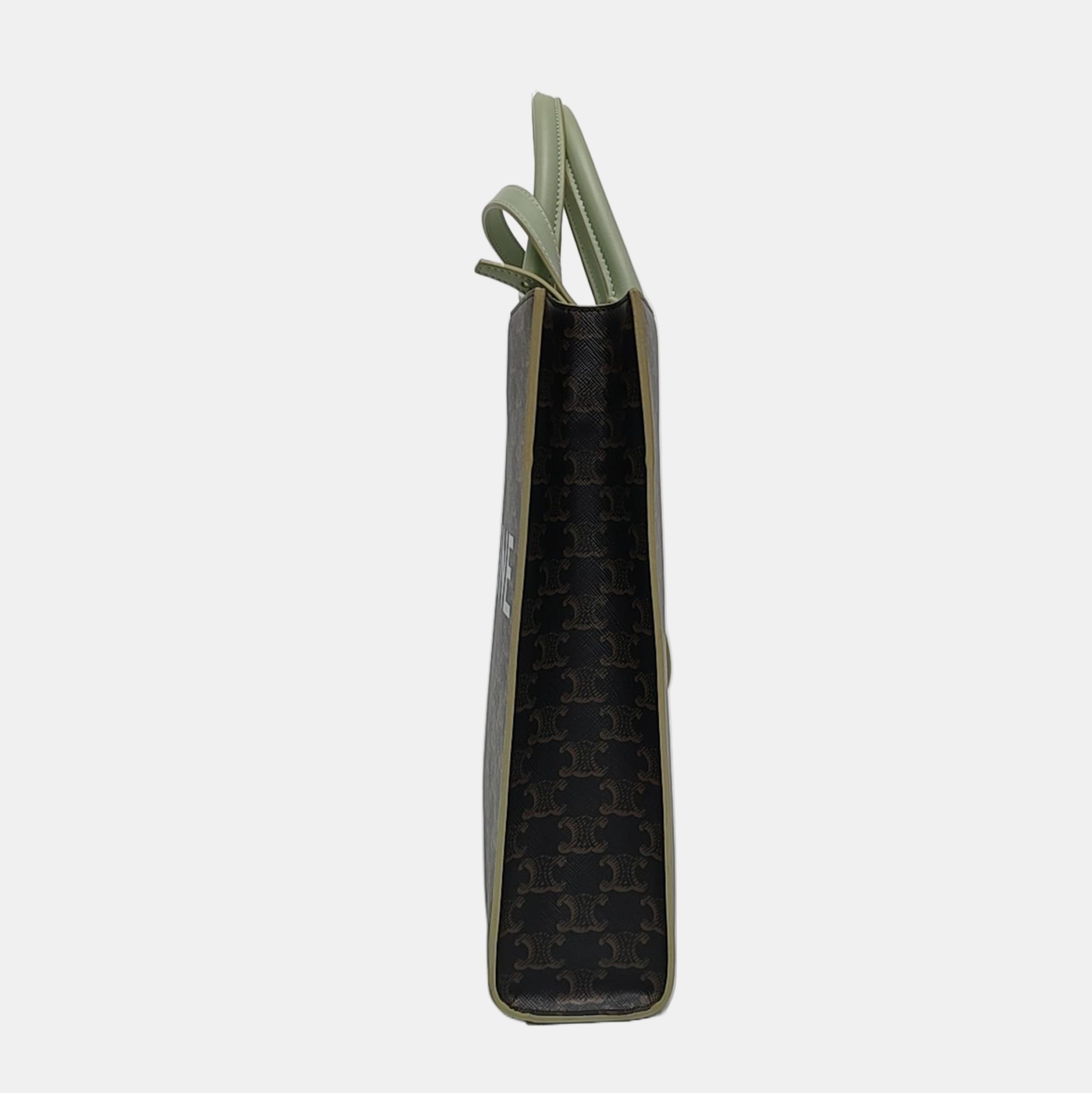CABAS CELINE Small Coated Canvas Black