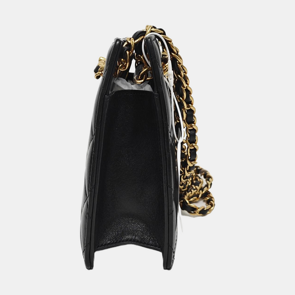 Quilted Lambskin Small Black