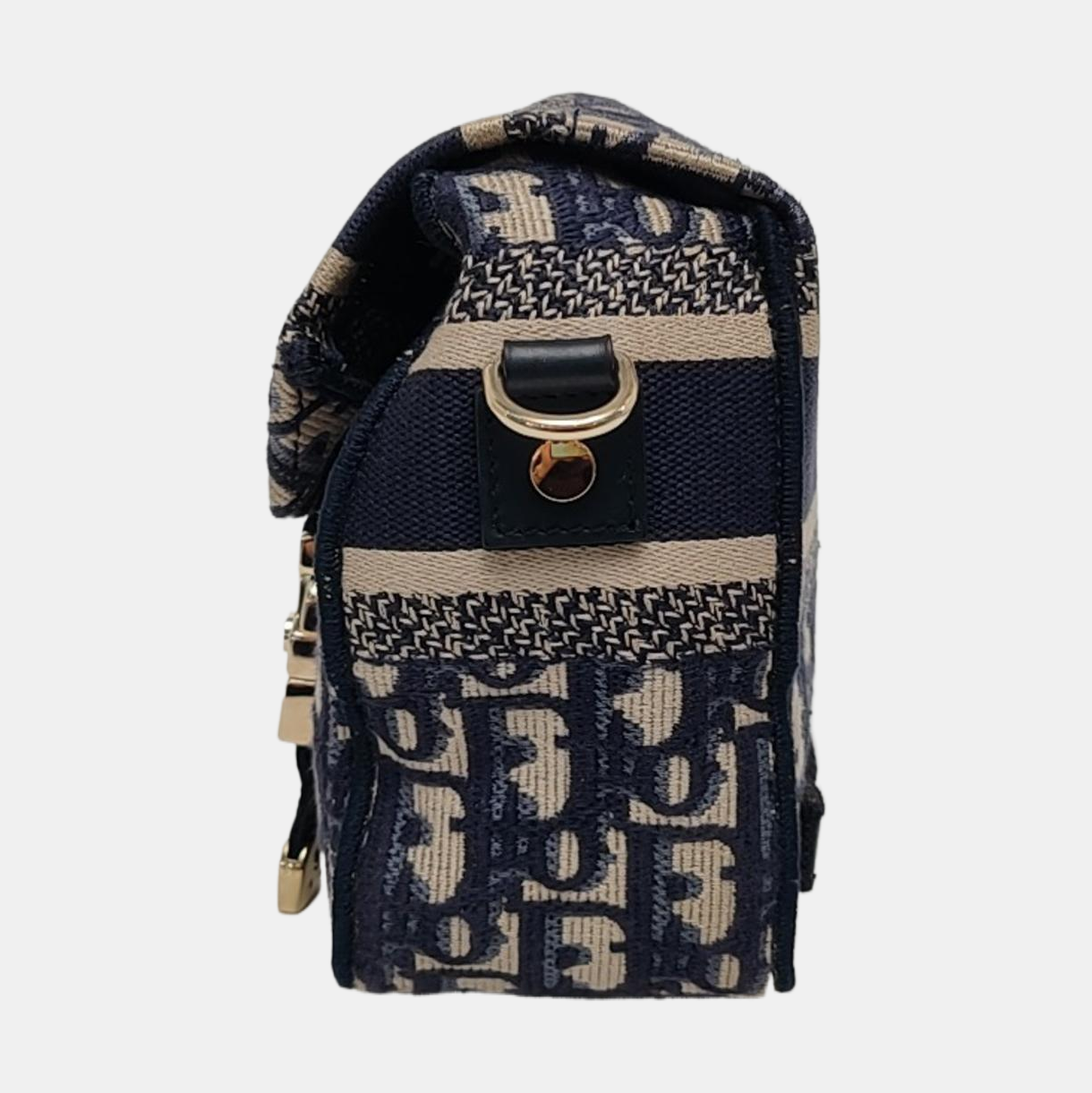 Diorcamp Small Oblique Canvas Blue
