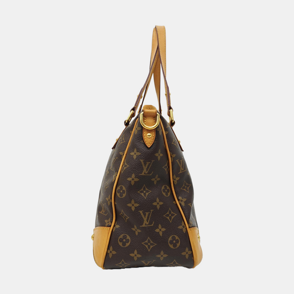 ESTRELA GM Monogram Coated Canvas Brown