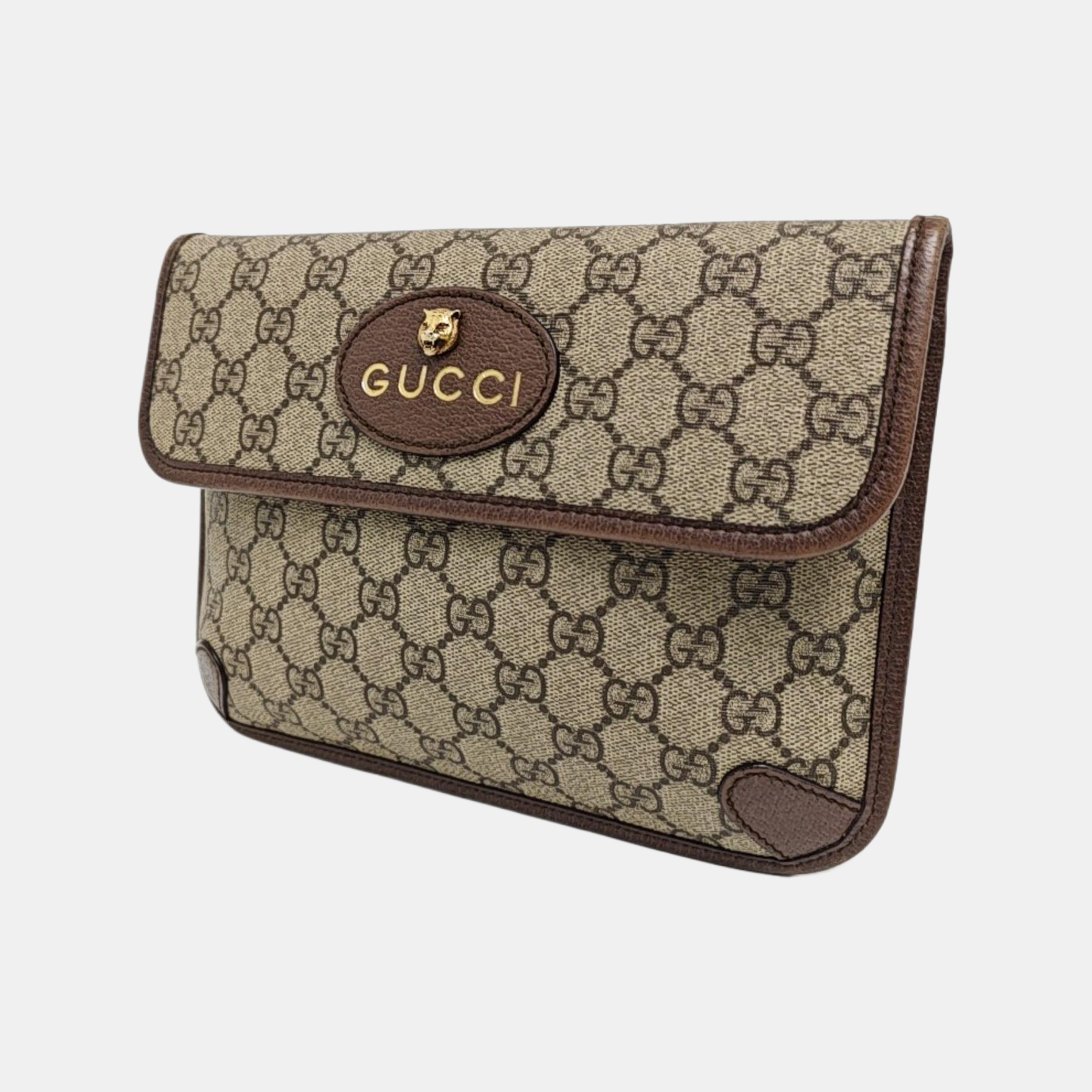 Neo Vintage Monogram Coated Canvas Beige