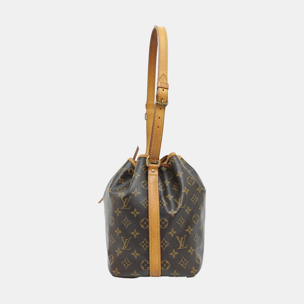 NÉONOÉ PM Monogram Coated Canvas Brown