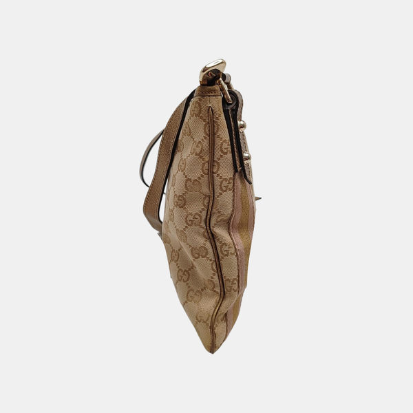 Monogram Canvas Tote Bag Beige