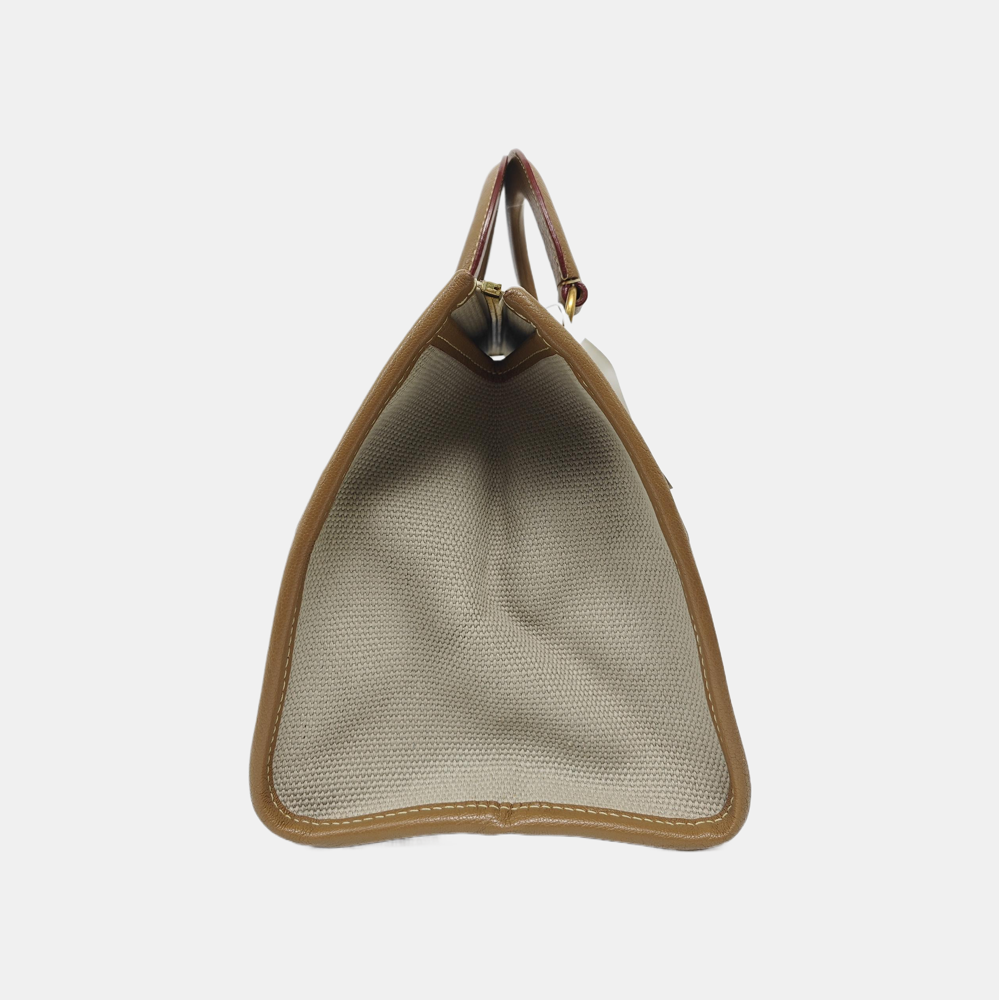 SAC DE NUIT Quilted Canvas Gray