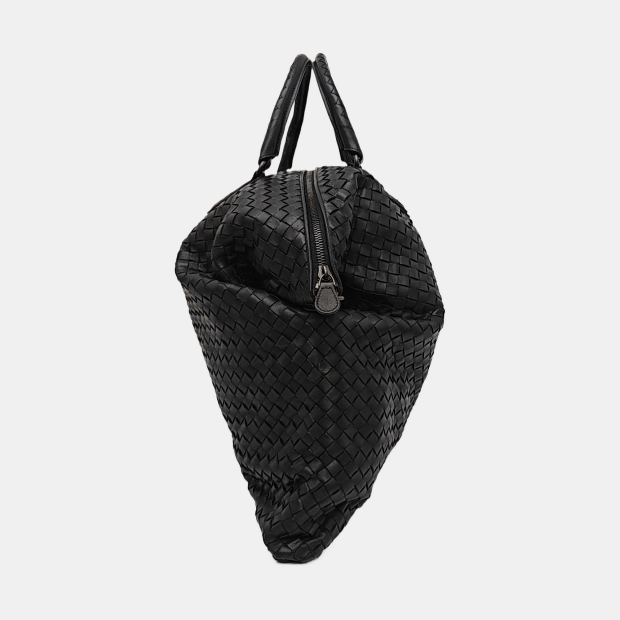 Lambskin Shoulder Bag Black