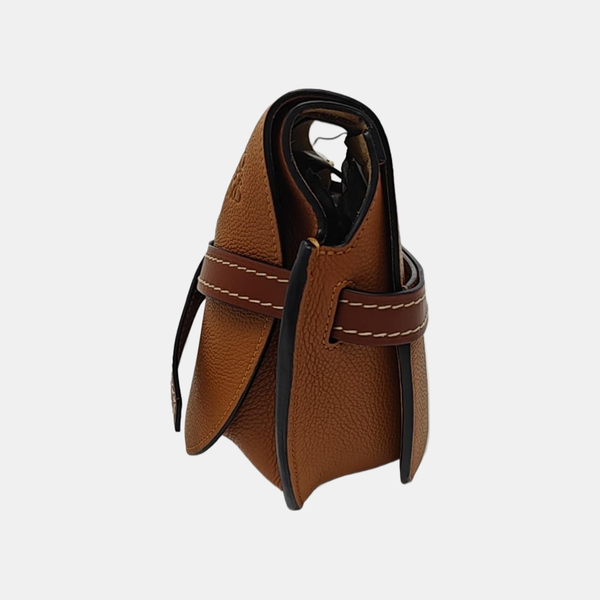 Gate Small Calfskin Brown