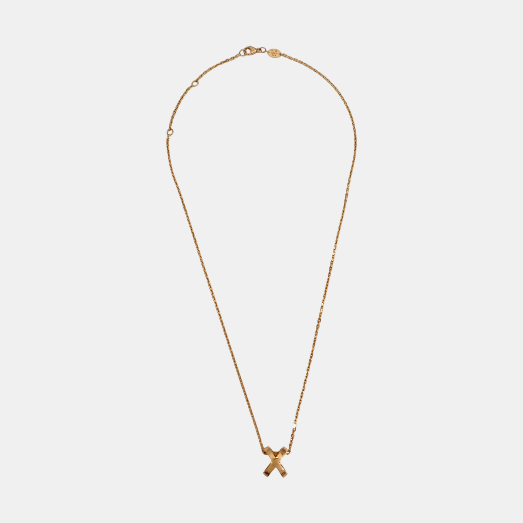 Jeux De Liens 18k Rose Gold Necklace