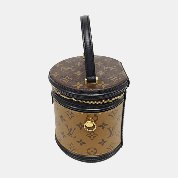 CANNES PM Monogram Coated Canvas Brown