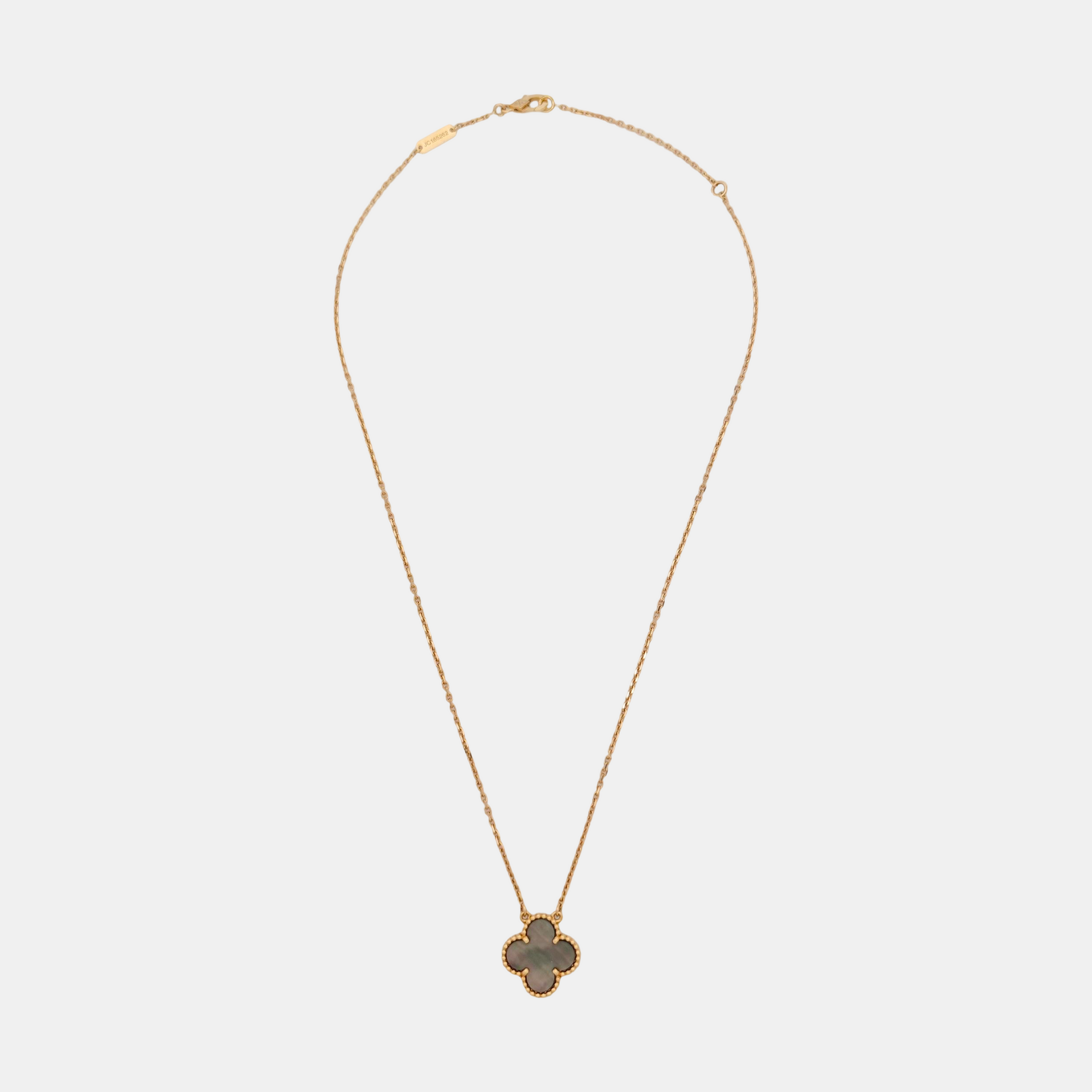 Vintage Alhambra 18k Rose Gold Necklace