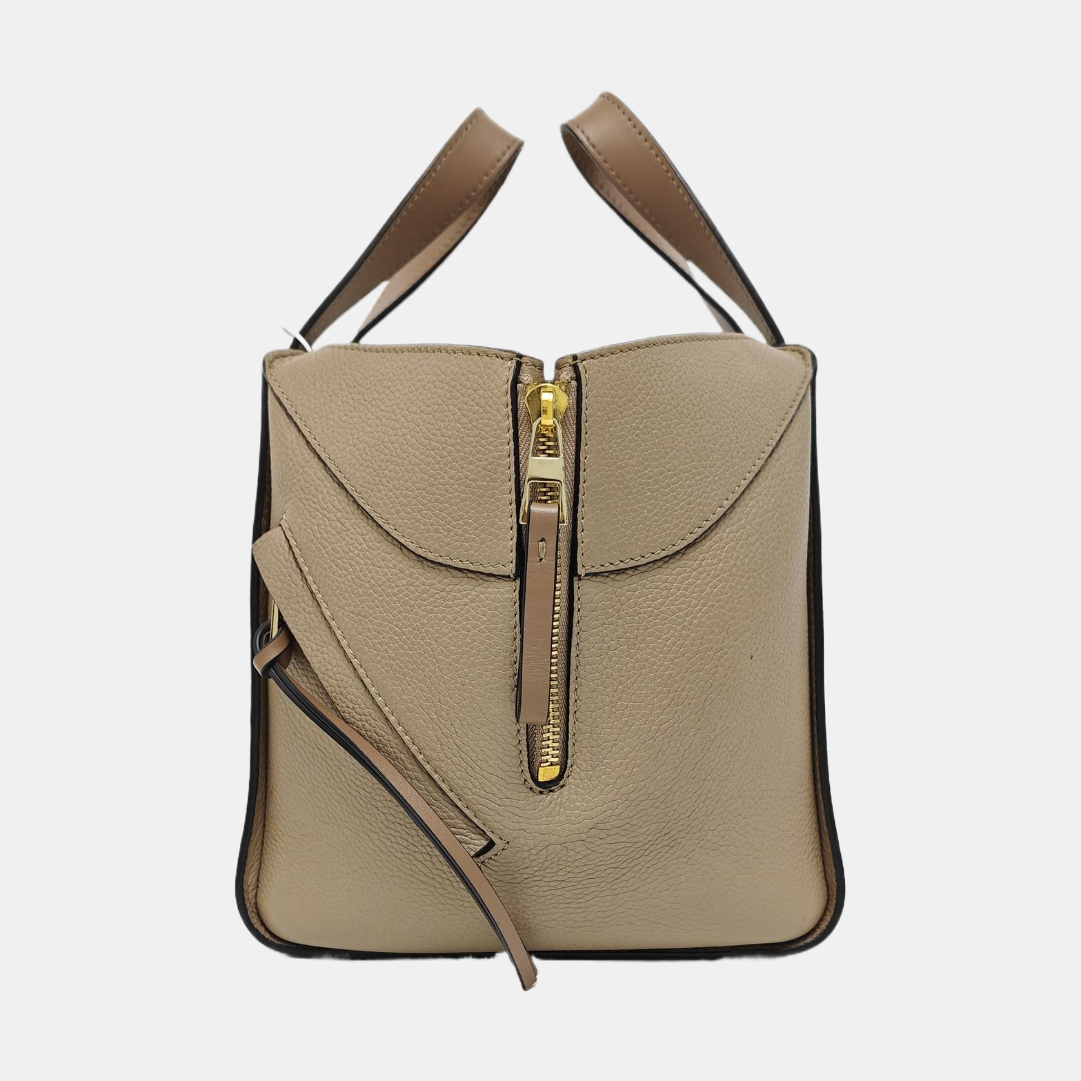 Hammock Small Calfskin Beige