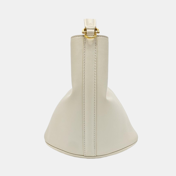 CAMILLE 16 Calfskin White