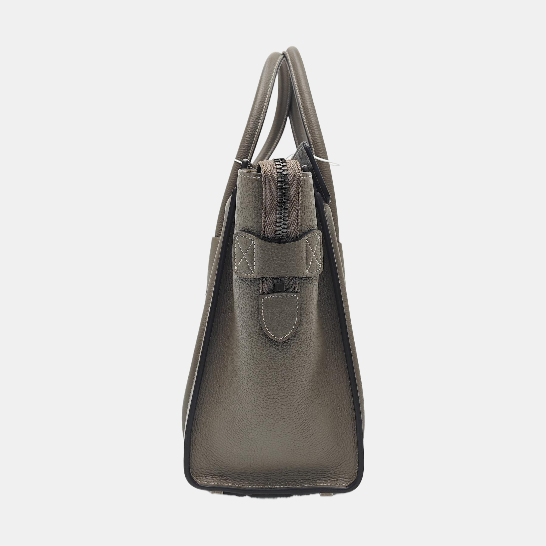 LUGGAGE Quilted Calfskin Gray