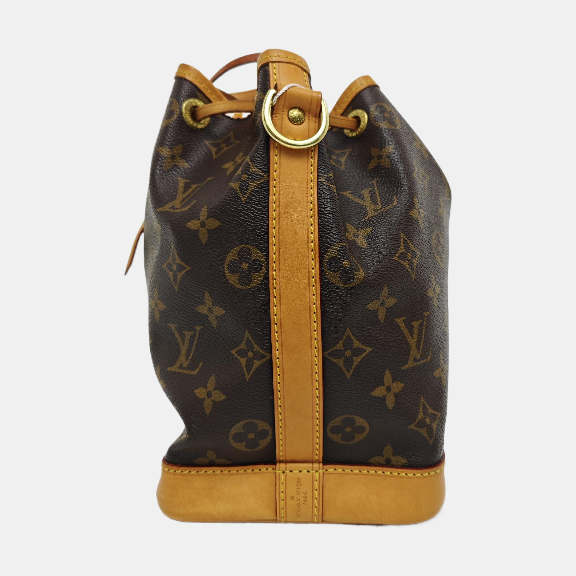NOÉ BB Monogram Coated Canvas Brown
