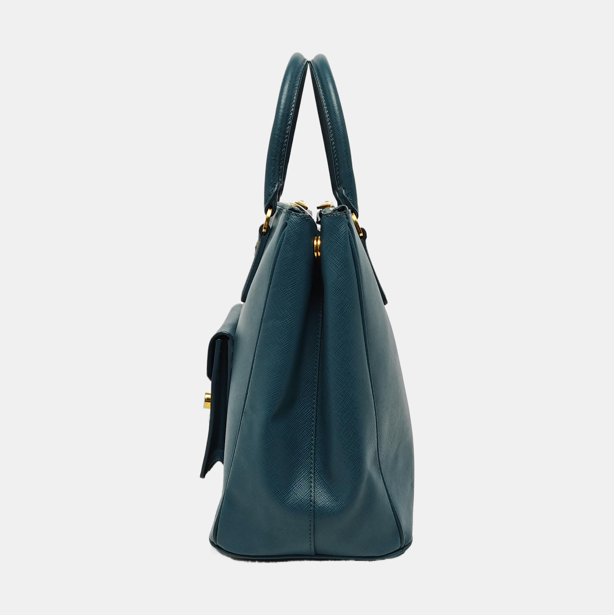 Galleria Saffiano Calfskin Green